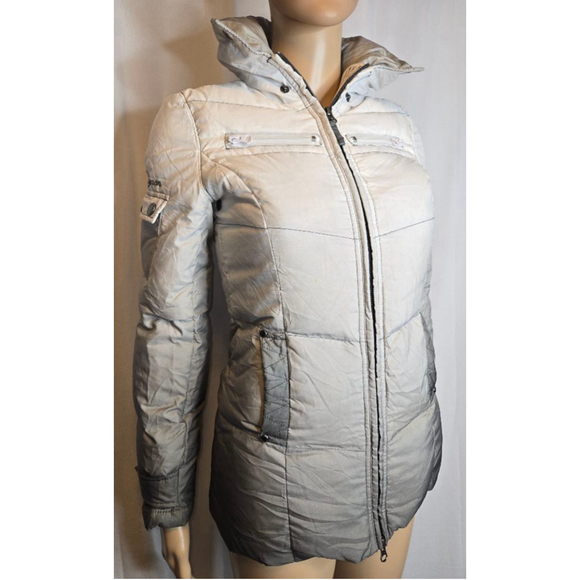 Chevignon Puffer Jacket | Winter | Women | Gray | Size XS - Picture 2 of 11